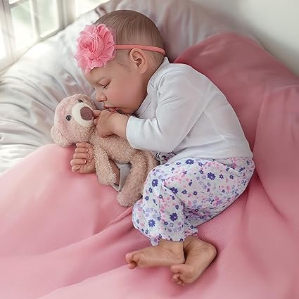 JIZHI Reborn dolls - 17-Inch Handmade Realistic Baby Dolls - Image 2