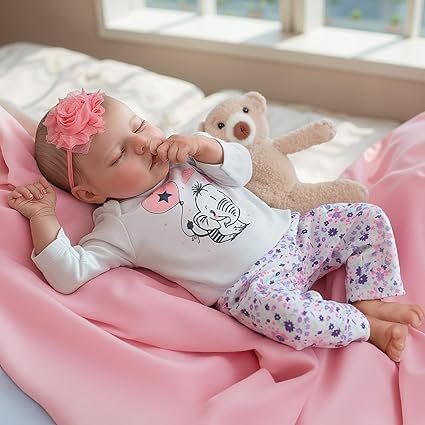 JIZHI Reborn dolls - 17-Inch Handmade Realistic Baby Dolls - Image 3