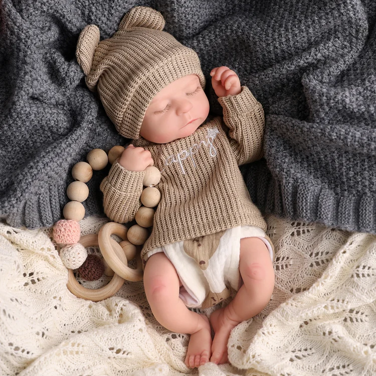 Nill12"/16" Silicone Sleeping Baby - Image 6
