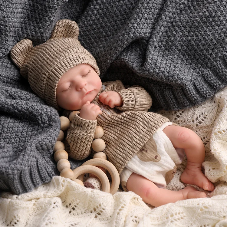 Nill12"/16" Silicone Sleeping Baby - Image 7
